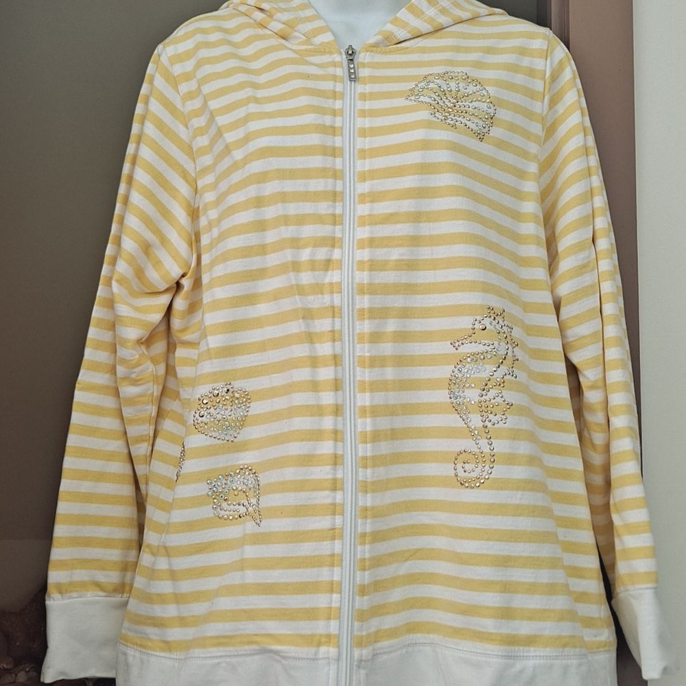 Quacker Factory Nautical Sequin Discontinued Stri… - image 2